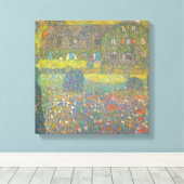 Landhaus am Attersee von Gustav Klimt Leinwanddruck (Insitu (Holzboden))