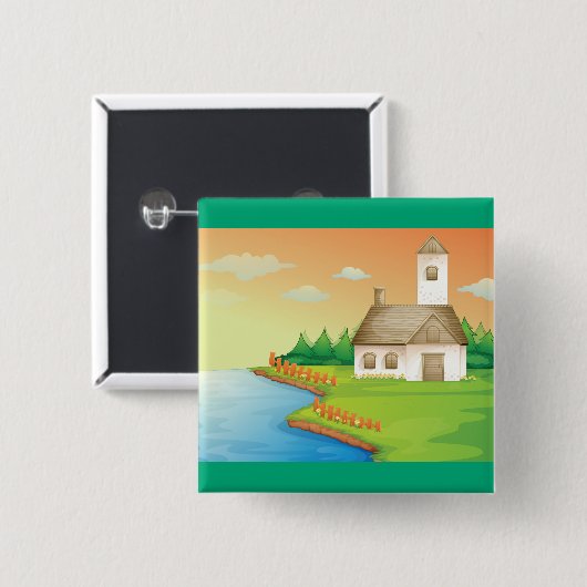 Landhaus am See Button (Vorne & Hinten)