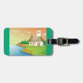 Landhaus am See Gepäckanhänger (Vorderseite horizontal)