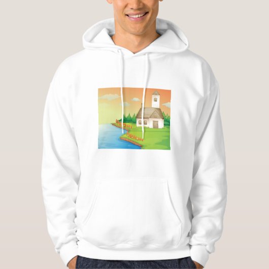 Landhaus am See Hoodie (Vorderseite)