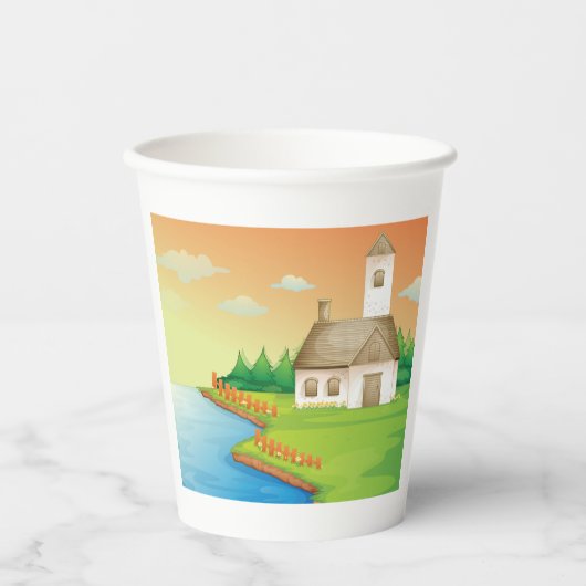 Landhaus am See Pappbecher (Vorderseite)