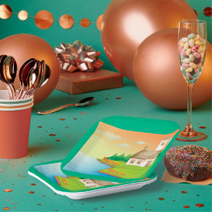 Landhaus am See Pappteller