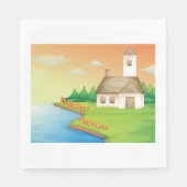 Landhaus am See Serviette (Vorderseite)