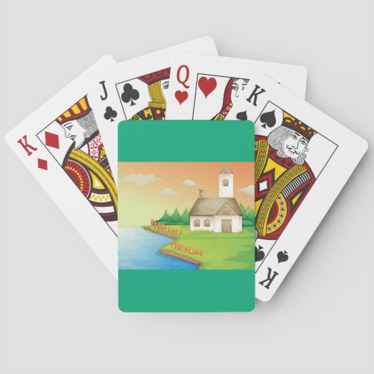 Landhaus am See Spielkarten (Rückseite)