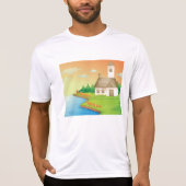 Landhaus am See T-Shirt (Vorderseite)