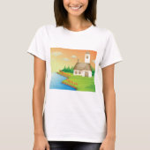 Landhaus am See T-Shirt (Vorderseite)