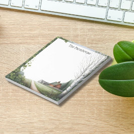 Landhaus Bauernhof Notizblock