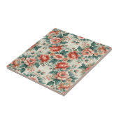 Landhaus Blumenmuster Fliese (Seite)