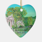 Landhaus Borghese, Wedding Verzierung Keramik Ornament (Rechts)