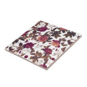 Landhaus Burgund Rose Cherry Fliese (Seite)