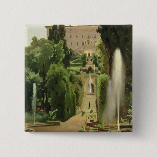 Landhaus D'Este, Tivoli, 1869 Button (Vorderseite)