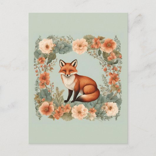 Landhaus-Fuchs Postkarte (Vorderseite)