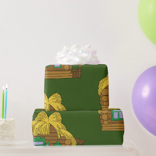 Landhaus Geschenkpapier