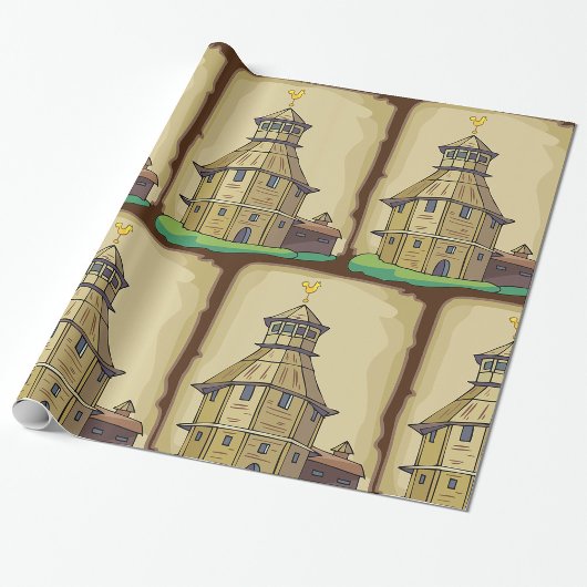 Landhaus Geschenkpapier