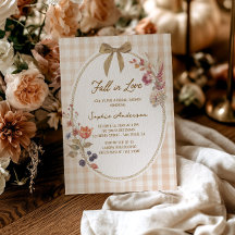 Landhaus-Hochzeitsdusche 'Verliebe dich'