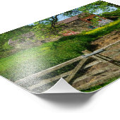 Landhaus in Bradley, Huddersfield Fotodruck (Ecke)