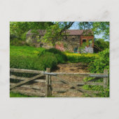 Landhaus in Bradley, Huddersfield Postkarte (Vorderseite)