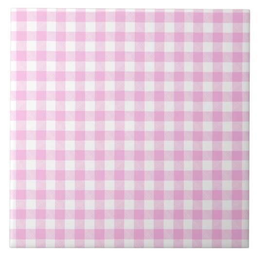 Landhaus-Küche Rosa Karo Fliese (Vorderseite)