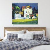 Landhaus Leinwanddruck (Insitu (Schlafzimmer))