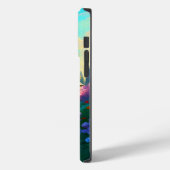 Landhaus mit Blume Garten Case-Mate iPhone Hülle (Rückseite / Links)