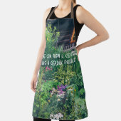 Landhaus mit bunten Gärten Schürze (InSitu)