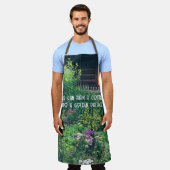 Landhaus mit bunten Gärten Schürze (Getragen)