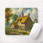 Landhaus Mousepad (Mit Mouse)