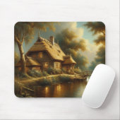 Landhaus Mousepad (Mit Mouse)