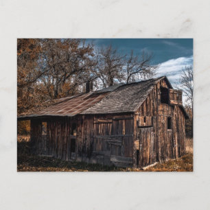 Landhaus oder alter Stall Postkarte