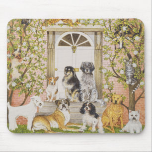 Landhaus-Party Mousepad