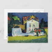 Landhaus Postkarte (Vorne/Hinten)