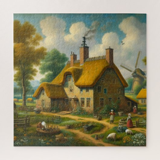 Landhaus Puzzle (Vertikal)