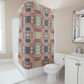 Landhaus-Quilt Duschvorhang (Beispiel)