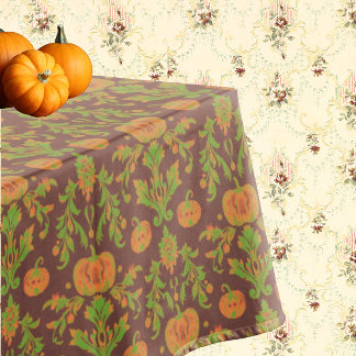 Landhaus-Stil Herbst Kürbis Tischdecke