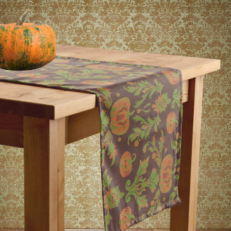 Landhaus-Stil Herbst-Pumpkin Mittelgroßer Tischläufer