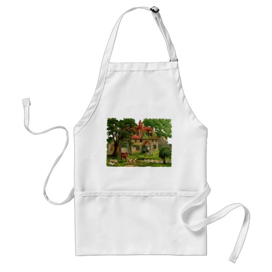 Landhaus und Garten Schürze (Vorne)