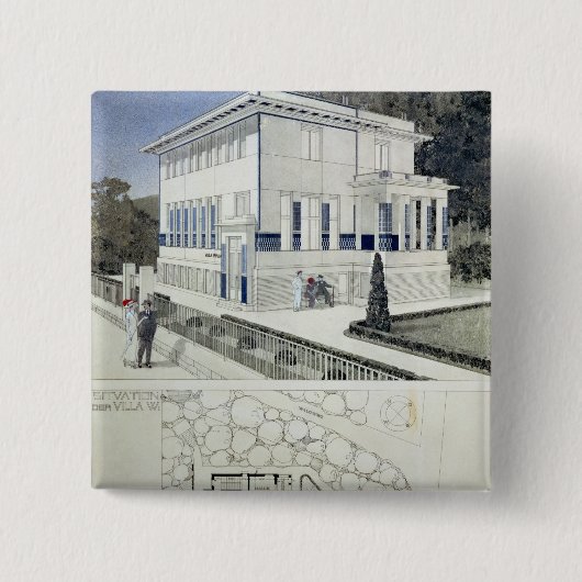 Landhaus Wagner, Wien Button (Vorderseite)