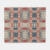 Landhausdecke Fleecedecke (Vorderseite (Horizontal))