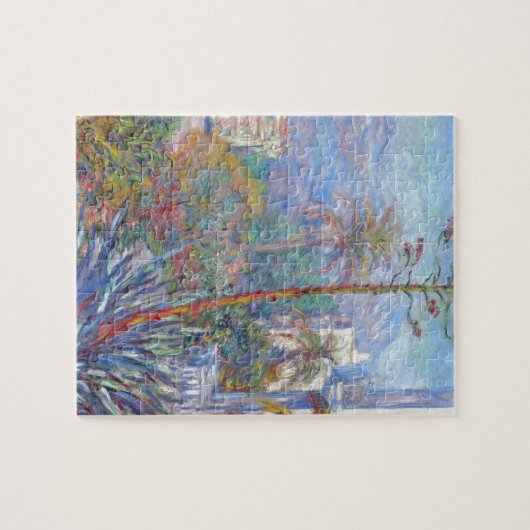Landhäuser bei Bordighera durch Claude Monet Puzzle (Horizontal)