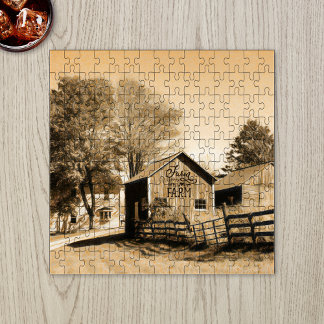 Landhäuser der süßen Landwirtschaft Puzzle