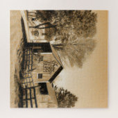 Landhäuser der süßen Landwirtschaft Puzzle (Horizontal)