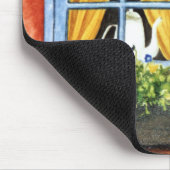 Landhausfenster Mousepad (Ecke)