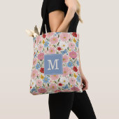 Landhausgarten Blumen-Tragetasche Tasche (Von Nahem)