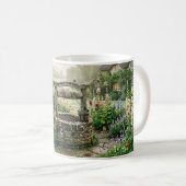 Landhausgarten Brunnen Kaffeetasse (VorderseiteRechts)