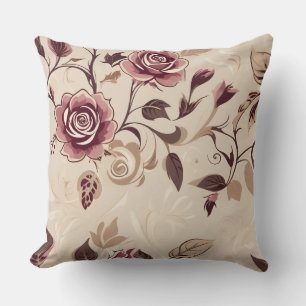 Landhausstil-Blumenmuster Kissen