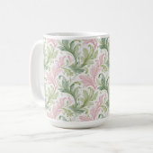 Landhausstil Paisley  Kaffeetasse (Vorderseite Links)