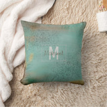 Landhausstil Rustikales Türkises Monogramm