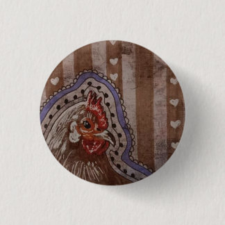 Landhuhn Button