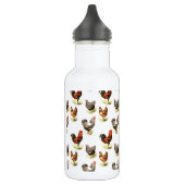 Landhuhn-Muster Trinkflasche (Links)