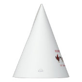 Landhühnerfarm Tier Geburtstag Partyhütchen (Links)